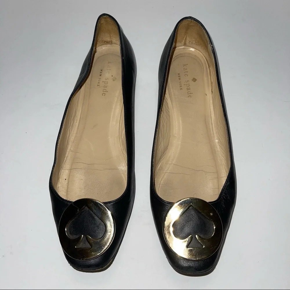 Kate Spade Nera Reva black flats size 6